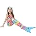 GALLDEALS 3PCS Girls' Swimsuit Mermaid Tail For Swimming Princess Bikini Set Swimsuit Bathingsuit