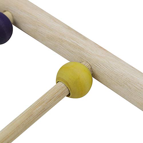 image for YINGGE Wooden Bird Ladder Toy, Parrot Climbing Hanging Ladders Perches