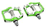 Onedayshop 1 Pair Aluminium Alloy 3 Bearing Shock Absorption Aluminum Pedals Mountain Road Bicycle Bearing Platform Pedals