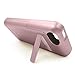 Kujian iPhone 5s Case Charger External Battery Case Backup Charging Power Case 2200mAh with Kickstand LED Indicatiors Colors for iPhone 5/5S/5C/SE Rose Gold