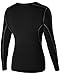 Women's Dry Fit Athletic Compression Long Sleeve T Shirt
