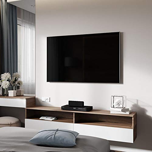 PUTORSEN® Support Mural TV avec Bras Articulé Orientable Inclinable pour la Plupart des Téléviseurs à Écran Plat de 23 à 55 Pouces jusqu\'à VESA 400x400 mm et 30 kg