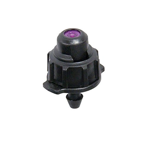 DIG 8825BB Fogger Mister on Barb Micro Sprayer, Black, Purple