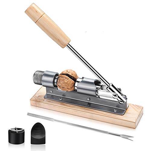 Pecan Nut Cracker Heavy Duty Nutcracker Tool Walnut Plier For Easy