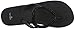 Sanuk Women's W Ibiza Monaco Flip Flop, Blackout, 8 M US
