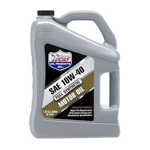 Lucas Oil 10230 High Performance European Synthetic SAE 10W-40 European Motor O…