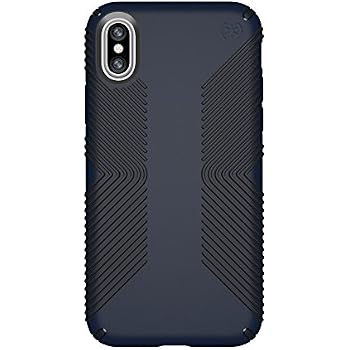 Speck Iphone X Xs Presidio Grip Case 10 Foot Drop Protected Iphone Case With Scratch Resistant Finish And Protective No Slip Grip Eclipse