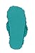 Joan Vass Woman's New Plush Satin Spa Thong Slipper in 4 Beautiful Colors (10.5-11 B(M) US, Green)