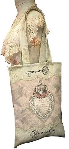 Van Asch Secret Heart Shopper Bag 44 x 34 cm (approximate not including handle)