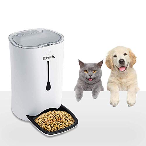 Nicrew Automatic Cat Feeder With 1080p Hd Wifi Camera Smart Feed