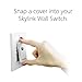 SkylinkHome TM-318 Snap-On Wireless Remote Lighting Control Transmitter for WE-001 and WR-001 Wall Switch
