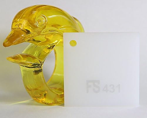 Cast FS Plexi White 60% Translucent 1/4" size:48" x96"