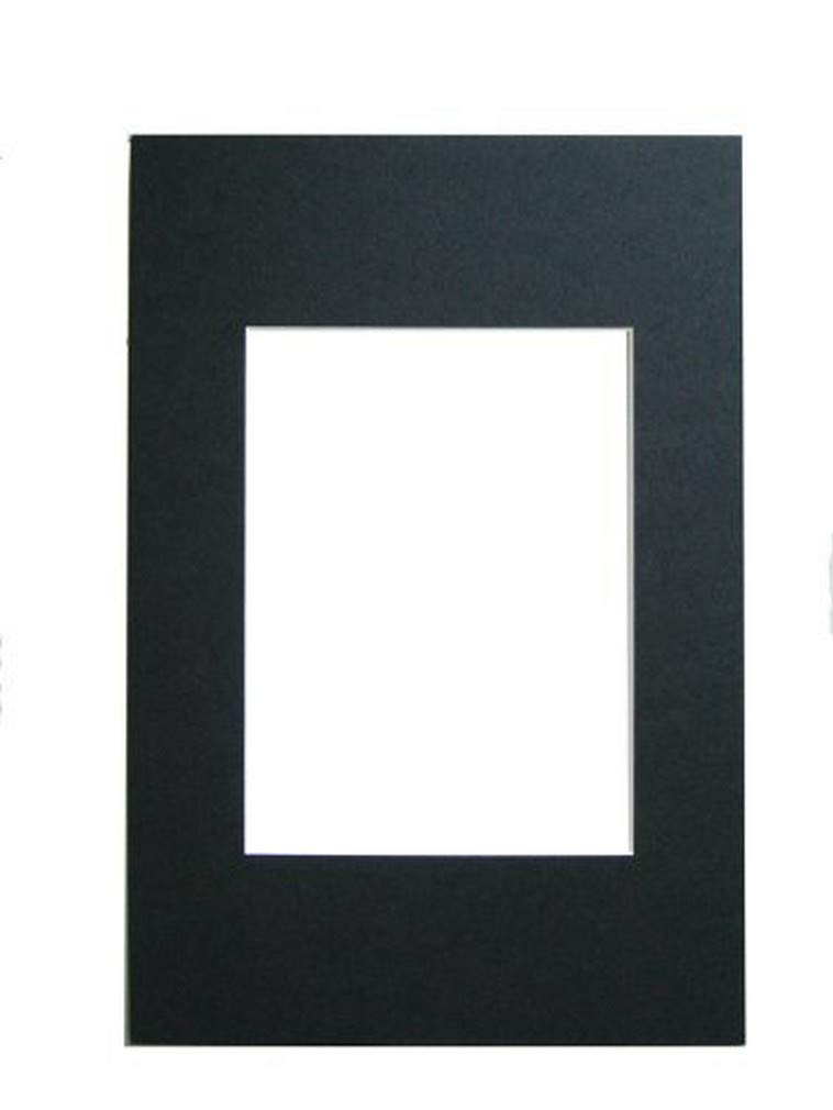 walther design PassepArtouts Black for frame size: 24 x 30 cm, Picture size: 15 x 20 cm PassepArtouts PA430B — image 1