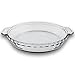 TrueCraftware 9.5 Inch - Clear Glass Baking Deep Pie Dish Plate