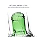 Aduben Spiral Helix 7 Inch Glass Art