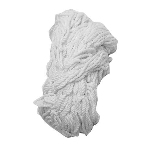 Odorkle Soccer Net, Quick Setup Tough Polypropylene Fiber Soccer Goal Post Net for Sports Match Training (12x6FT, White)