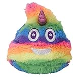 Unicorn Poop Emoji Farting Plush Toy - Makes 7