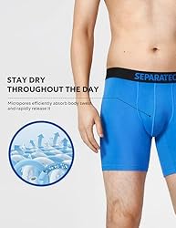 Separatec Men's Underwear Breathable Rayon Made