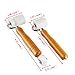 2 Wood Wallpaper Flat Seam Roller - Internal External Corner PU Roller for PVC TPO EPDM Roofing Vinyl Decking Membrane and Tarpaulin Banner Welding, Automotive Audio Sound Deadening Tools