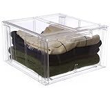 Crystal Clear Clothing Storage Drawer Large