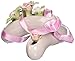 Cosmos 96455 Fine Porcelain Ballet Slippers Figurine, 2-Inch , Pink