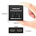 DONGJIAN HDMI Switch 2 Ports Bi-Direction Manual HDMI Switcher 2 x 1/1 x 2 HDMI Hub-HDCP Passthrough No External Power Required, Supports Ultra HD 4K 3D 1080P (HDMI Switcher 2 x 1)