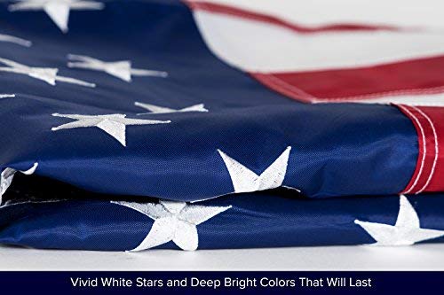 2 Front+Line+Flags+Guarantee+Embroidered