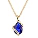 Perman Wedding Jewelry Set, Water Drops Shape Crystal Pendant Necklace + 1 pair Earrings, Cheap Stuff