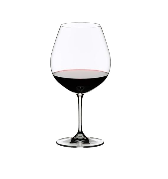 RIEDEL 6416/07 Vinum Pinot Noir (Burgundy Red), 2-teiliges Rotweinglas Set, Kristallglas