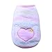 vmree Dog Apparel, Cute Dog Cat Clothing Sweater Small Puppy Shirt Soft Coats (XXS, multicolour)