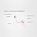 SainSonic BM-7 Bone Conduction Headphone, with Led Light Both Sides, FCC Certified, Open & Safer, No Hearing Impairment, Revolutionary, Waterproof, Bluetooth 4.0, Wireless – Ionian Blue