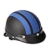 Docooler 54-60mm Leather Motorcycle Goggles Vintage Garman Style Half Helmets Motorcycle Biker Cruiser Scooter Touring Helmet