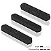 ADV Tennis Vibration Dampener | Set of 3 | Ultimate Shock Absorbers for Racket and Strings | Premium Quality, Durable, and 100% Reliable | Newest Technology (Midnight | Max Sorb 3-Pack)