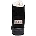 CIOR Fantiny Women's Snow Boots Winter Warm Suede Lace up Snearkers Fashion Flat Platform Shoes,NX01,Black,42