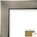 Craig Frames 26966 7 by 17-Inch Picture Frame, Smooth Wrap Finish, 1.26-Inch Wide, Silver Stainless