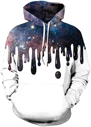 Unisex Realistic 3D Printed Stylish Teens Sweatshirt Hoodie for Men Women