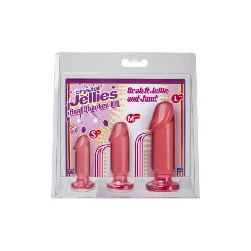 Crystal Jellies Anal Starter Kit Pink image