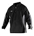 Rawlings Men's Long Sleeve Wind Breaker Jacket, Black, X-Large