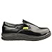 DDTX Slip Oil Resistant Slip-on Mens Work Shoes Black/White