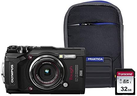 Olympus Tg 5 Kit D Appareil Photo Robuste Avec Carte Sd 32 Go Et