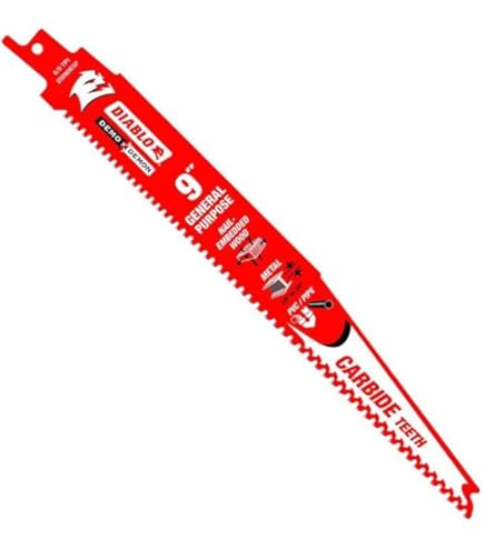 Diablo DS0912BW25 Demo Demon 9 in. Reciprocating Saw Blade for