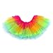 Anleolife Girl Baby Rainbow Tutu Skirts Dance Dress Tutus(8.5''/20cm 1pcs)