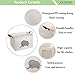 CLOCOR Rectangular elephant Storage Basket,Baby Gifts Basket,Collapsible Cute Pattern Kids Toys Box,Waterproof Storage Bin with Handles for Home Organization,Nursery Decor (Grey Elephant)