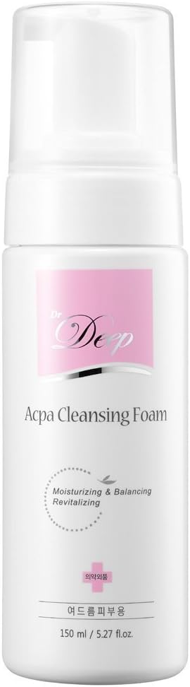 Amazon Dr Deep アクパ クレンジングフォーム サリチル酸入り オイリー肌 にきび 毛穴の黒ずみ 毛穴につまった皮脂 扁平いぼ解消 並行輸入品 Dr Deep 洗顔フォーム 通販