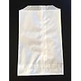 5-1/2" x 7-3/4" Glassine Wax Paper Bags Flat Glassine Lined Paper Gourmet Bags - Pack of 100