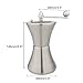 TasteMate Manual Coffee Grinder for Espresso, French Press, Lattes, Spices & More, Portable Stainless Steel Adjustable Coarseness Hand Crank Bur Coffee Grinding Kitchen Gadget