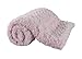 Large baby blanket, pink baby blanket, plush swirl design, perfect baby shower gift for baby girl … (Pink) by berry bebe