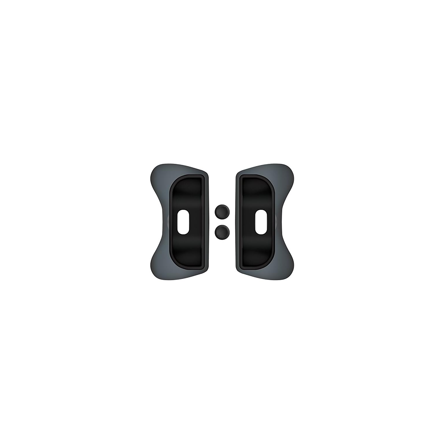 Surge Nintendo Switch Grip Kit, JoyCon Grips & Thumb Grips Grey