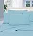 Luxurious Pillowcases on Amazon! Elegant Comfort 1500 Thread Count Wrinkle,Fade and Stain Resistant 2-Piece Pillowcases, Standard Size - Aqua Blue