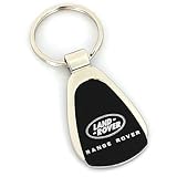 Range Rover Black Tear Drop Metal Key Ring
